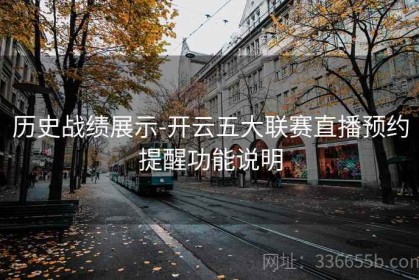历史战绩展示-开云五大联赛直播预约提醒功能说明