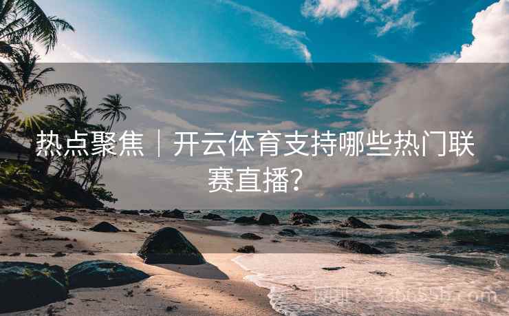 热点聚焦｜开云体育支持哪些热门联赛直播？